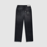 Flared Pants - Negro Desgastado