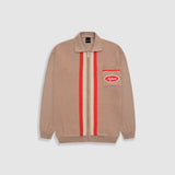 Zip Mechanic Knitted Shirt - Crema