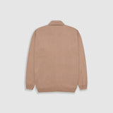 Zip Mechanic Knitted Shirt - Crema