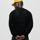 Knit Monogram Sweater - Negro Oscuro