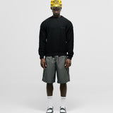 Knit Monogram Sweater - Negro Oscuro