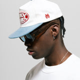 Gorra Milano - Crema y Denim
