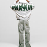 Supremo Double Zip Hoodie - Gris Jaspe