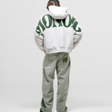 Supremo Double Zip Hoodie - Gris Jaspe