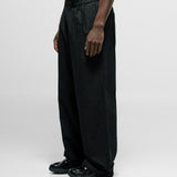 Trouser a Rayas - Negro Oscuro