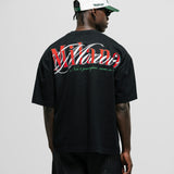 Camiseta Boxy fit Milano - Negro Oscuro
