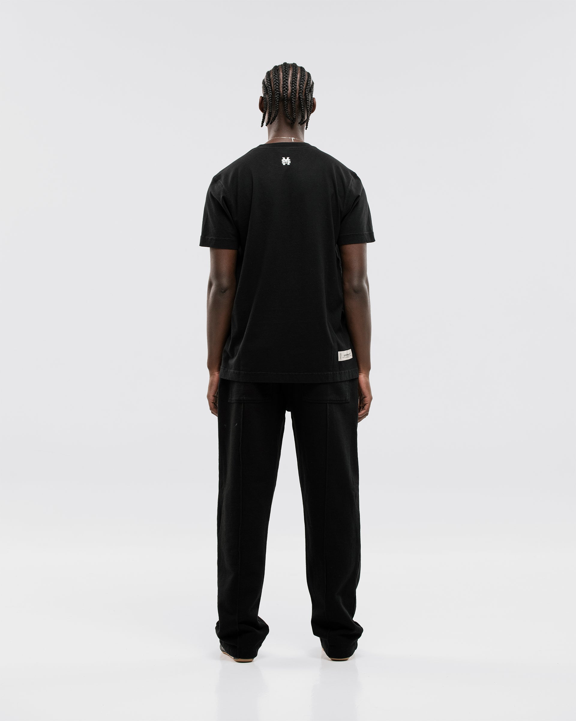 Camiseta Regular Fit Básica V2 - Negro Oscuro
