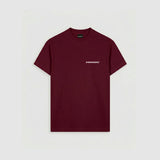Camiseta Oversized Básica V3 - Burgundy